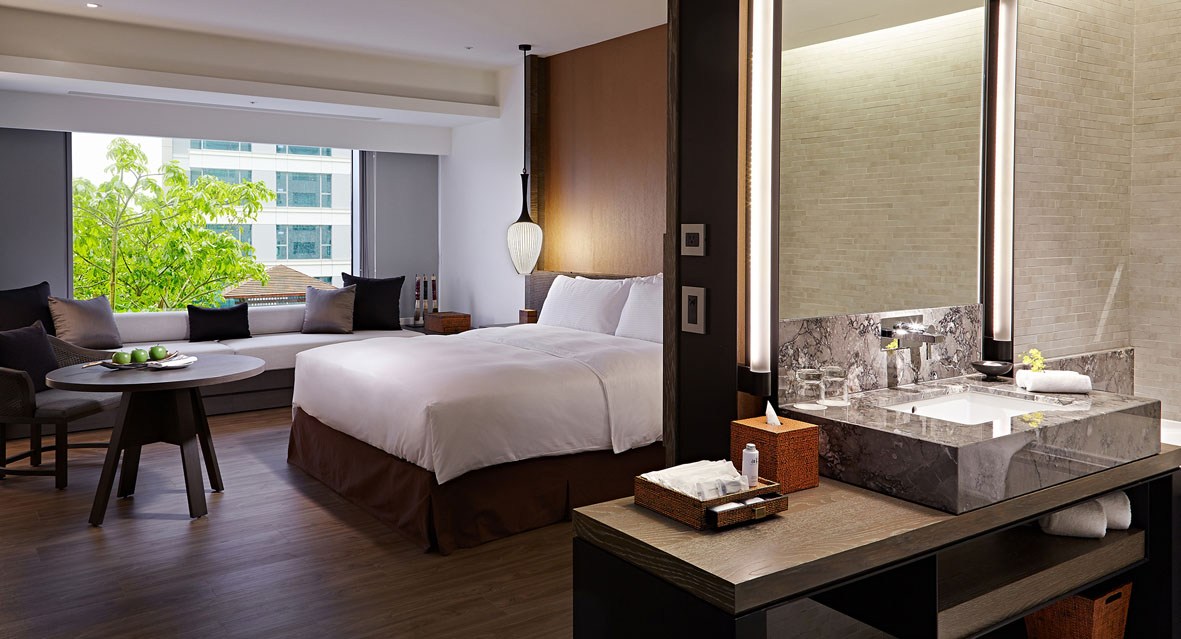 ▲觀光局今（ 22 ）日宣布，南部縣市「住 1 晚送 1 晚」優惠方案將延長至 7 月 15 日。（圖／台南晶英酒店）