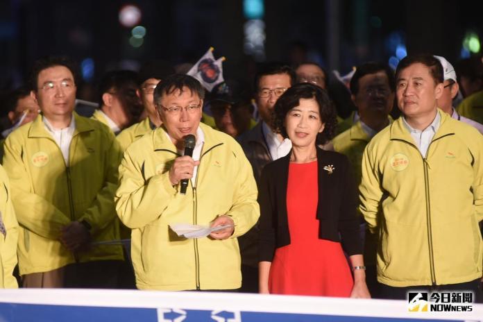 ▲台北市長柯文哲的妻子陳佩琪嗆告媒體，對此，柯文哲 28 日曾表示，「不要在生氣的時候做決定，我會跟佩琪再多討論幾天。」（資料照片／陳明安攝）
