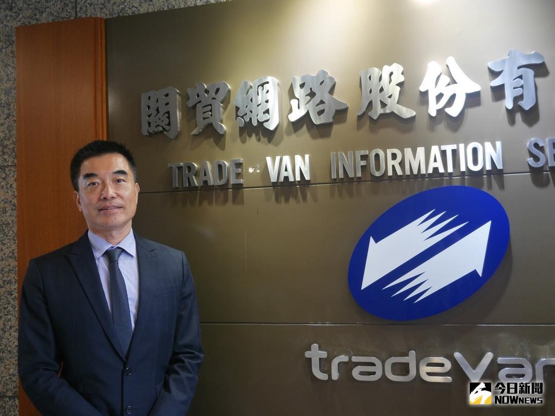 ▲關貿網路公司董事長許建隆。（圖／記者顏真真攝）