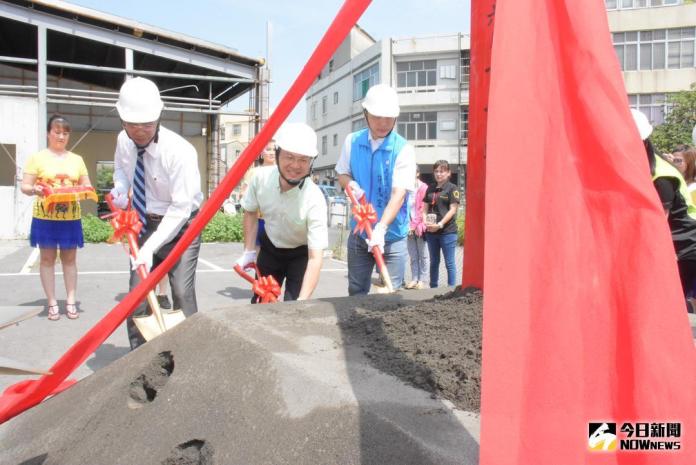 揮別惡臭夢靨　鹿港鎮南分圳加蓋闢路工程動土典禮
