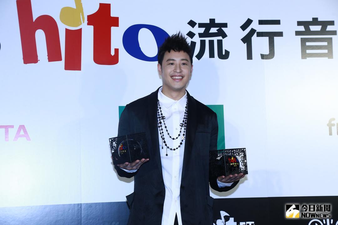 ▲潘瑋柏拿下hito音樂獎中的四大獎，與張惠妹、盧廣仲並列最大贏家。（圖／記者葉政勳攝 , 2018.06.02）