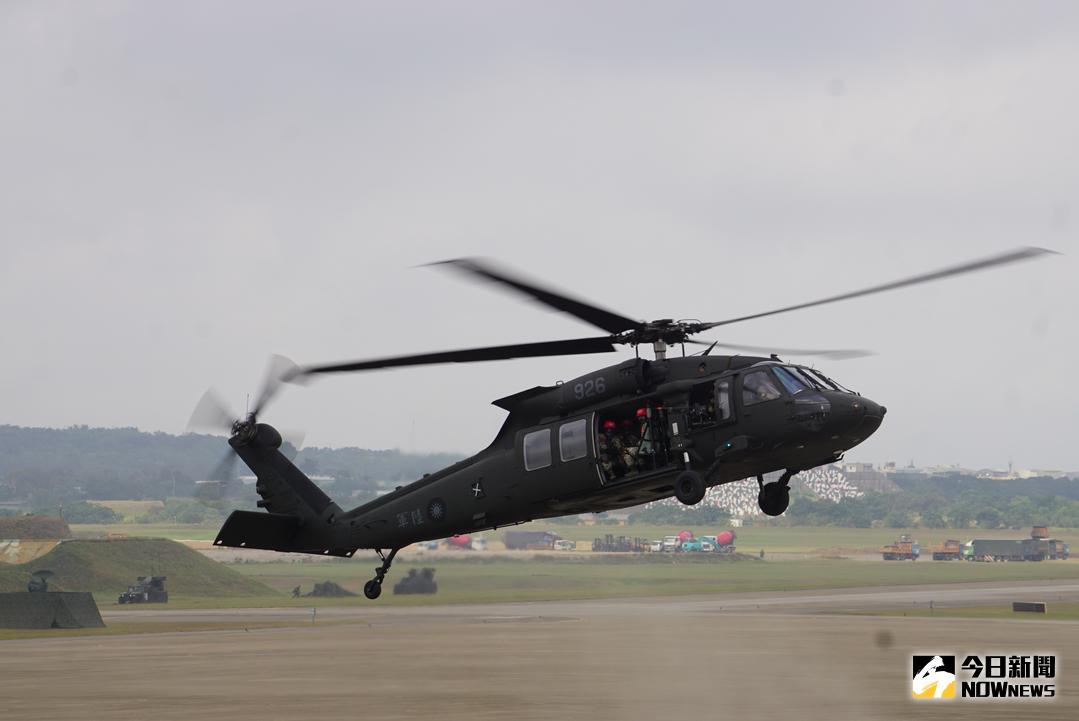 ▲2018年漢光 34 號演習在台中清泉崗基地舉行反空（機）降作戰演練。（圖／記者呂炯昌攝 )