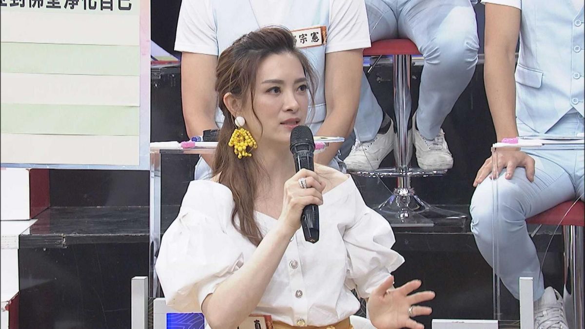 ▲辛龍超疼女兒，劉真大吐苦水。（圖／中天提供，2018.06.07）