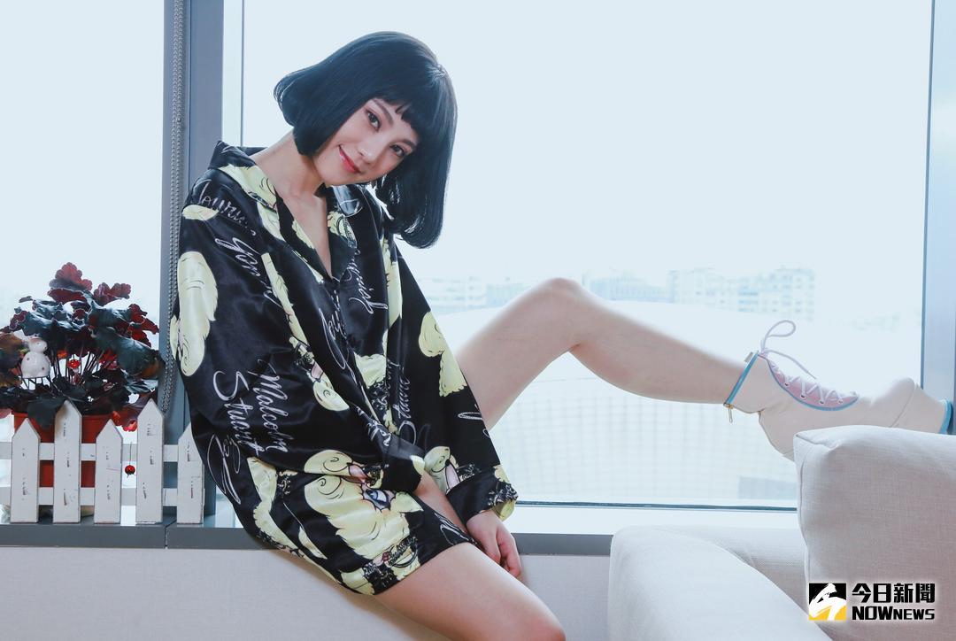 ▲李優過去曾是牙套妹，靠著運動、戒糖成功讓體重從60公斤瘦到42公斤。（圖／記者葉政勳攝 , 2018.05.30）