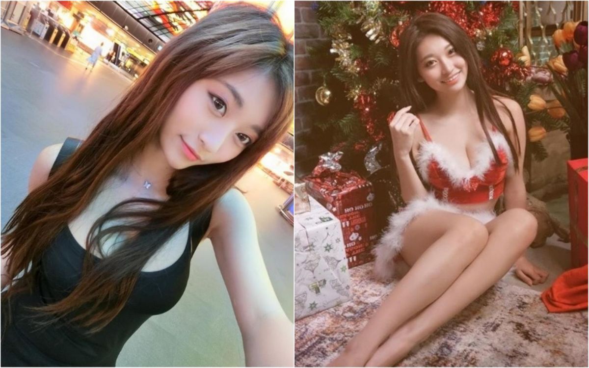 ▲祈錦鈅國中被罵飛機場，沒想到之後發育一買內衣竟是D罩杯。（圖／翻攝祈錦鈅 IG, 2018.06.11）