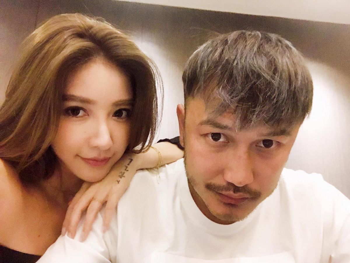 ▲許維恩（左）與KID曾有一段情。（圖／許維恩臉書）