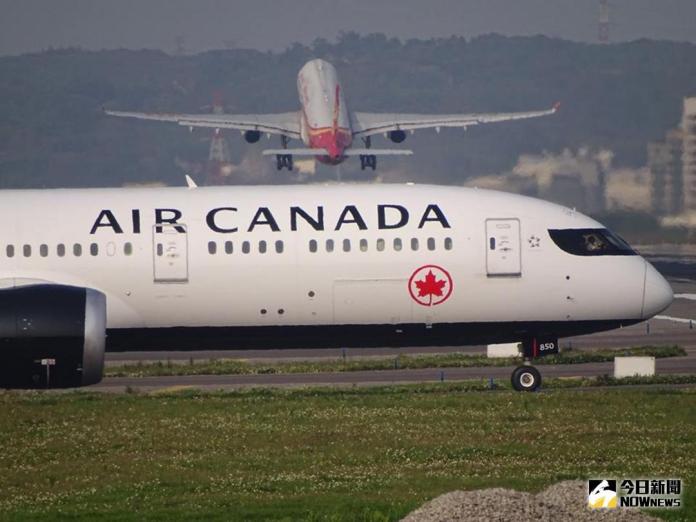 ▲加拿大航空是較早接受中國大陸施壓更名的航空公司之一，也遭受責難。（圖／記者呂烱昌攝）