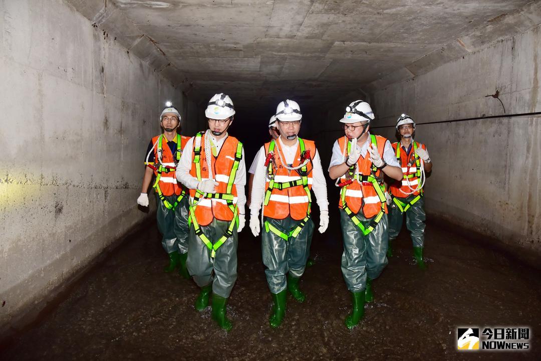▲中市府檢討海線地區雨水下水道系統規劃，希望減輕淹水災害（圖／水利局提供, 2018.6.19\\)