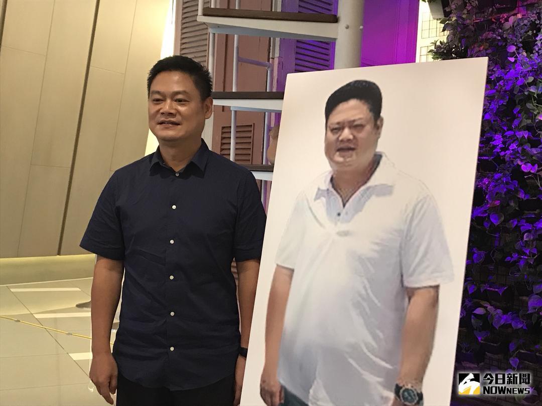 ▲季忠平甩肉20公斤。（圖／記者徐郁雯攝，2018.06.20）