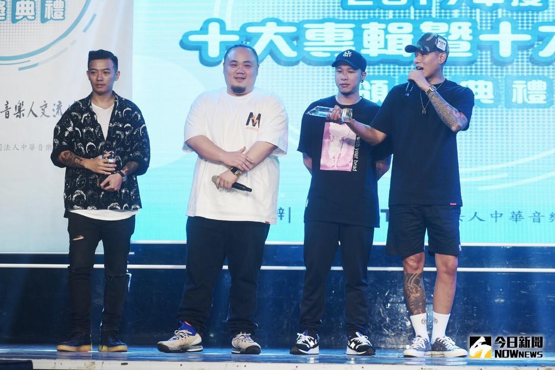 ▲頑童MJ116以專輯《幹大事》獲得年度十大專輯獎。（圖／記者陳明安攝 , 2018.06.20）