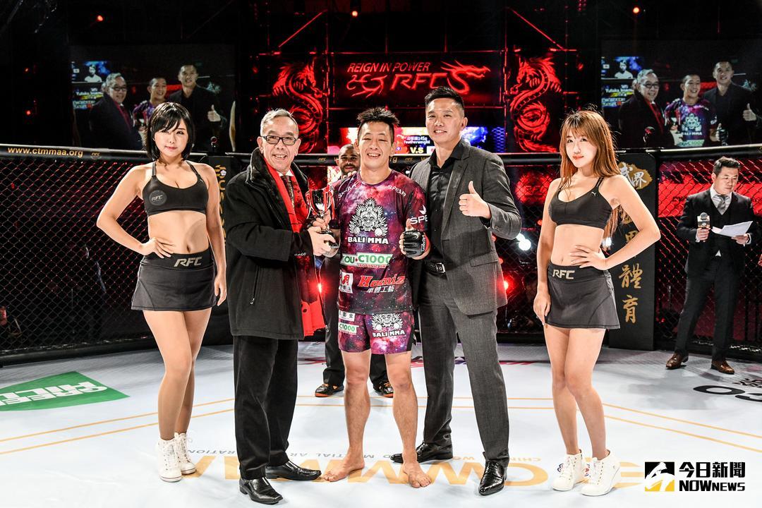 ▲李俊翰是台灣UFC第一人。（圖／RFC猛龍過江提供）