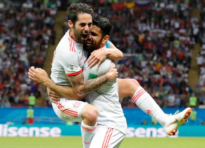 世足賽／柯斯塔幸運進球　西班牙驚險勝伊朗奪首勝
