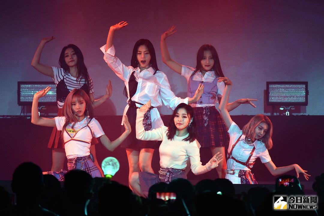 ▲韓國女子偶像團體「Dreamcatcher」台灣演唱會。（圖／記者林柏年攝 , 2018.6.21）