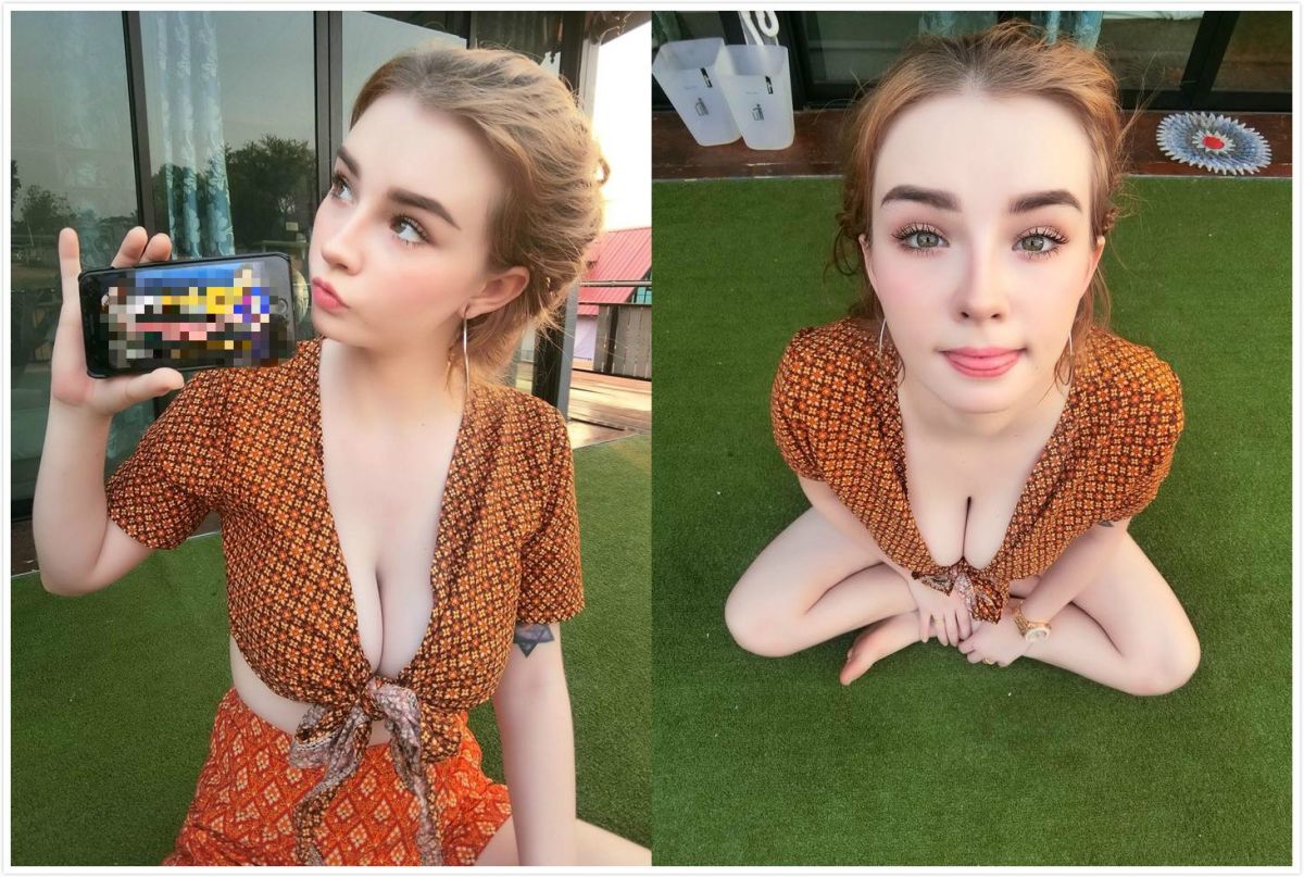 ▲瓦德（ Jessie Vard ）近日在社群網站中曬雪乳代言網路賭博，慘遭警方盯上，日後恐還得面臨 1 年的有期徒刑。（圖／翻攝自臉書）