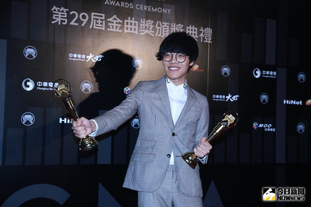 ▲盧廣仲獲得「最佳作曲人獎」。（圖／NOWnews攝影中心，2018.06.23）