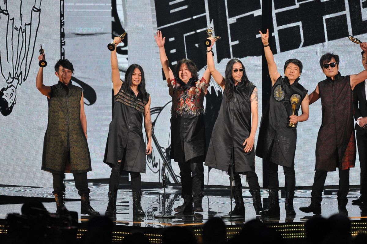 「最佳樂團獎」由董事長樂團拿下。（圖╱台視，2018.6.23）