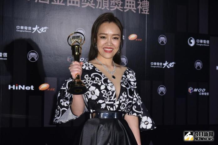 ▲第29屆金曲獎最佳台語女歌手張艾莉。（圖／NOWnews攝影中心，2018.6.23）