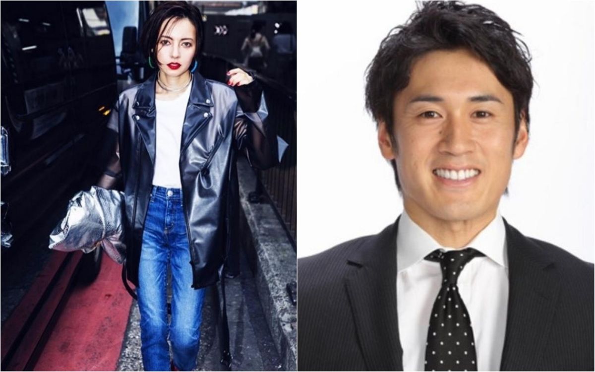 ▲貝琪\\(左\\)正和日本巨人棒球隊教練片岡治大熱戀中。（圖／翻攝貝琪IG、Twitter, 2018.06.26）