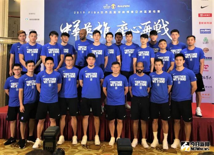 ▲中華男籃26日於台北舉行世界盃亞洲區資格賽賽前記者會。（圖／鍾東穎攝 , 2018.06.26）