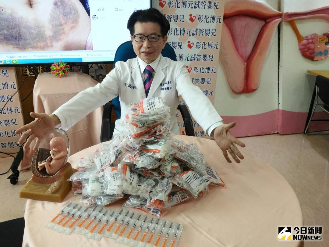 ▲蛋白S缺乏症的孕婦，到生產的時候至少要打到600支肝素。（圖／記者陳雅芳攝，2018.06.27）