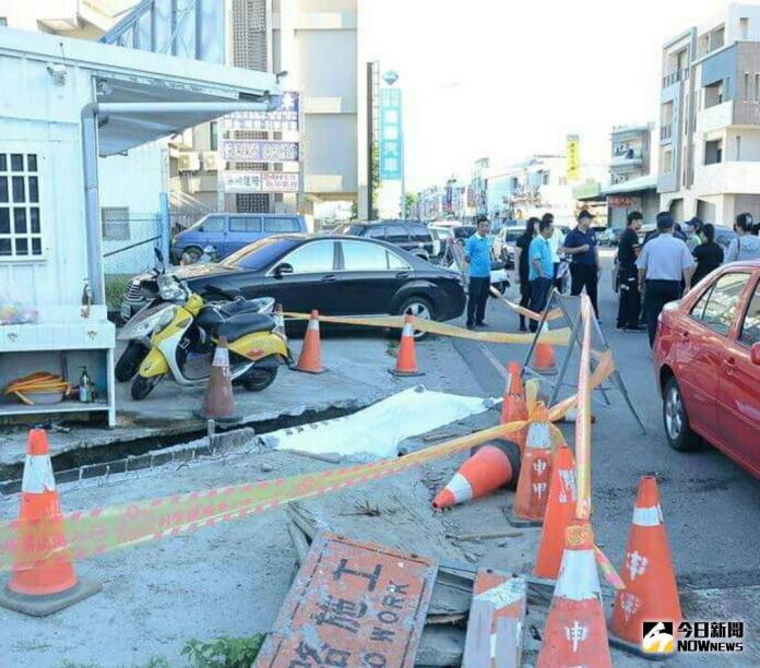 台東離奇命案　男子趴水溝身亡
