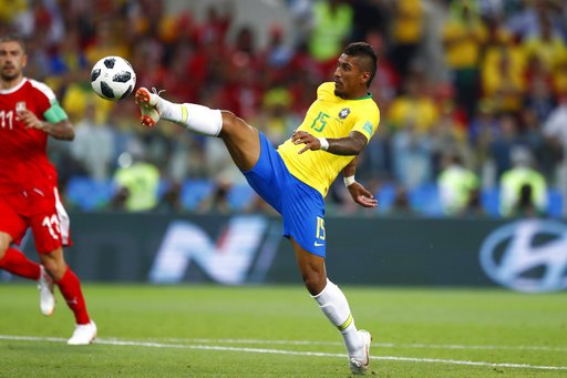 世足／巴西2球輕取塞爾維亞　分組第一晉16強
