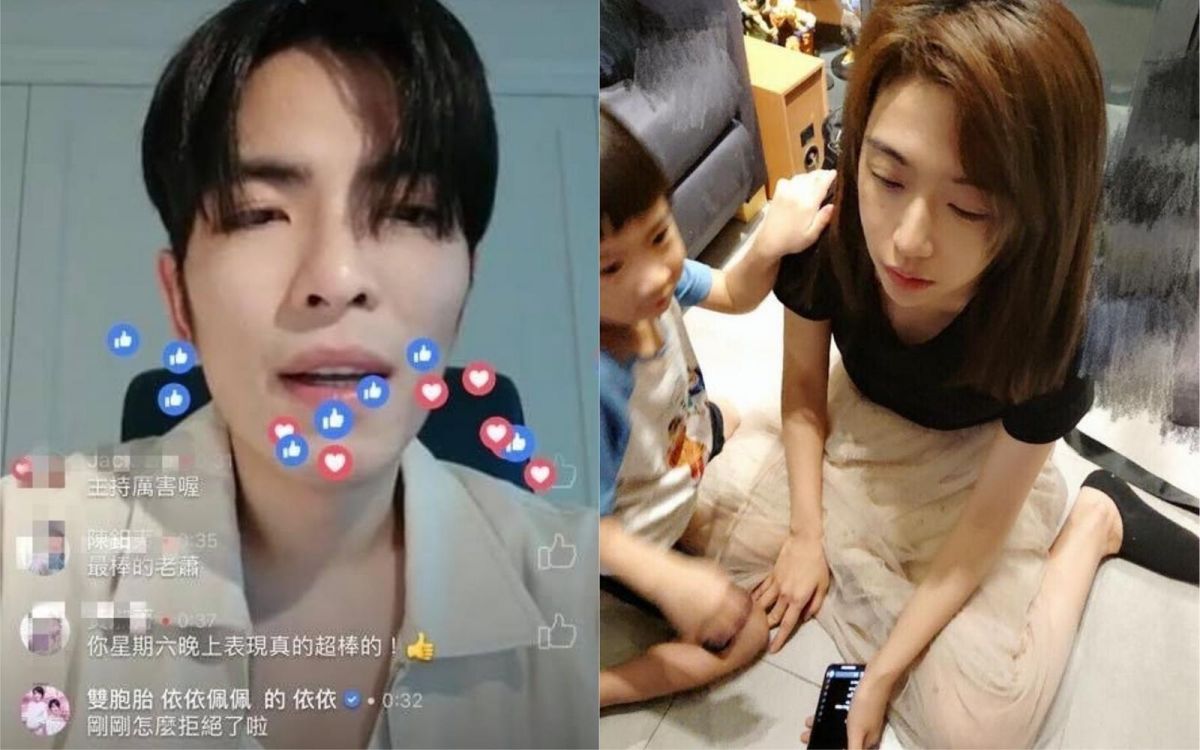 ▲依依拒絕蕭敬騰一起直播，懊悔了12個小時。（圖／翻攝依依臉書, 2018.06.27）