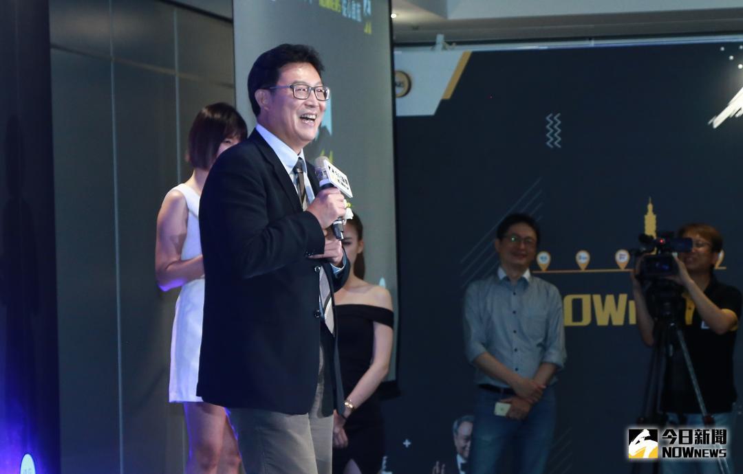 ▲民進黨台北市長參選人姚文智 29 日出席《 NOWnews 今日新聞 》十周年茶會活動。（圖／葉政勳攝 , 2018.6.29）