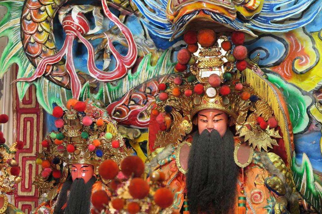 好大鬼膽！壯圍開漳武王遷廟　遇鬼部隊出手爭地（圖／保庇）