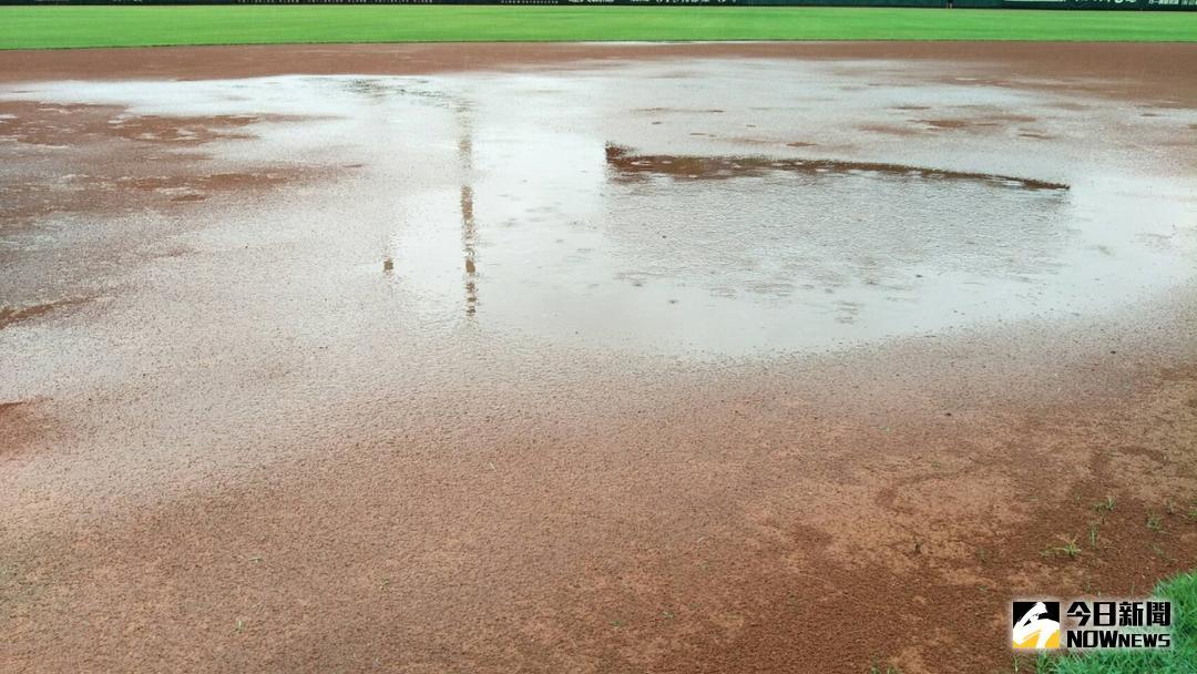▲澄清湖球場因雨延賽（圖／聯盟提供）