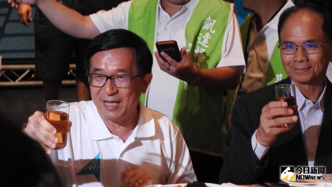 ▲前總統陳水扁31日在「新勇哥物語」貼文表示，選前不要再提赦扁問題，因為他不要做蔡英文領導的民進黨一旦年底敗選的「罪人」！（圖／NOWnews資料照）