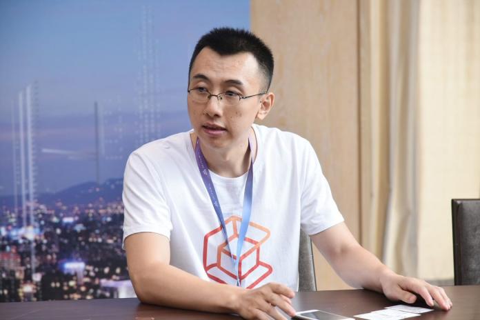 ▲ContentBox  CFO Calvin Jiang 於亞洲區塊鏈高峰會（ 2018 Asia Blockchain Summit ）表示，區塊鏈將開啟內容創作支付、打賞的新應用。（圖／記者林柏年攝 , 2018.07.02）
