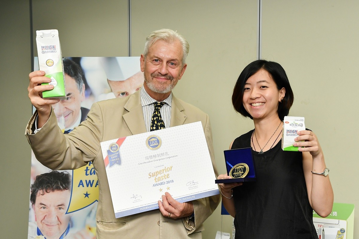 ▲瑞穗極制鮮乳清爽口感獲iTQi國際風味絕佳獎章。（圖／資料照片）