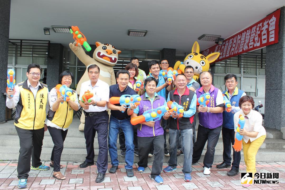 ▲員林市潑水節邀您清涼一夏，7日下午員林國小一起玩水趣。（圖／記者唐詠絮攝，2018.07.03）