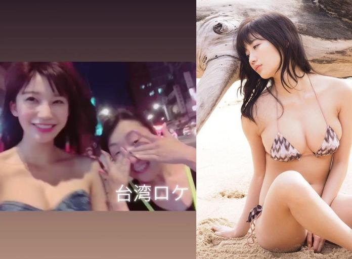 ▲日本19歲當紅寫真女星小倉優香在IG透露目前人在台灣。（圖／翻攝自IG）