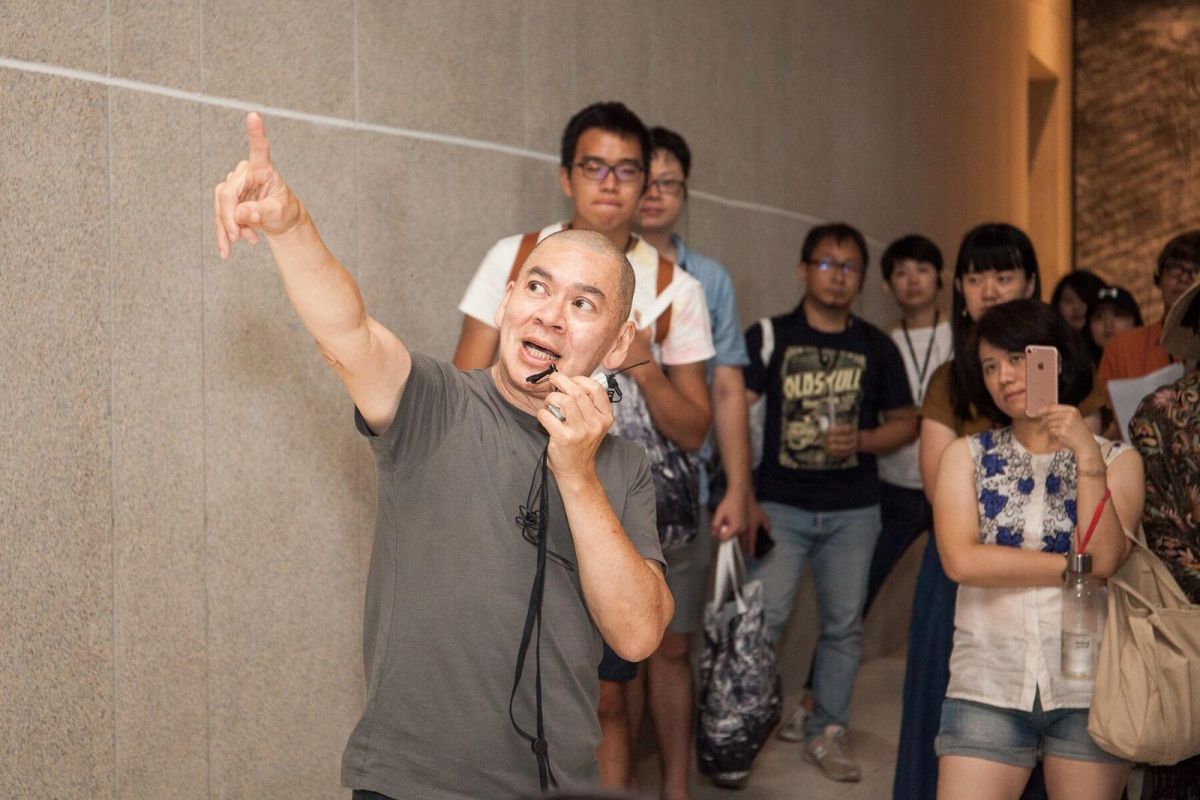 ▲蔡明亮導演（左）將於7日夜宿沙丘館，與民眾同樂。（圖／汯呄霖電影公司提供，2018.07.06）