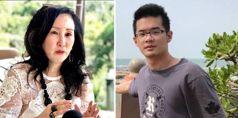 ▲李文和李戡（右）的家庭糾紛不斷。（圖／翻攝臉書，2018.07.07）