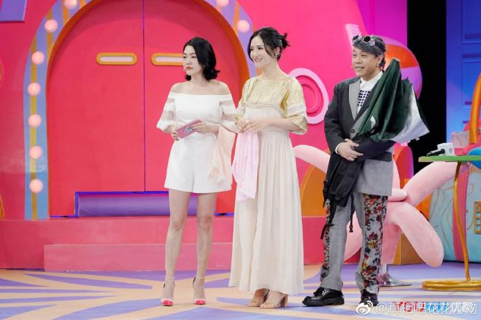 ▲小S（左）、蔡康永（右）主持新節目，謝娜擔任嘉賓。（圖／翻攝自微博，2018.07.09）