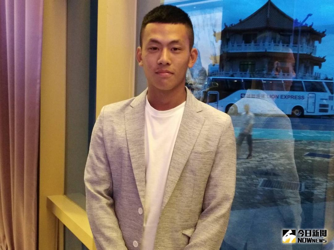 ▲選秀狀元戴培峰（圖／黃建霖攝 , 2018.07.02）