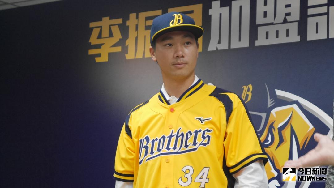 ▲李振昌加盟中信兄弟。（圖／吳政紘攝）