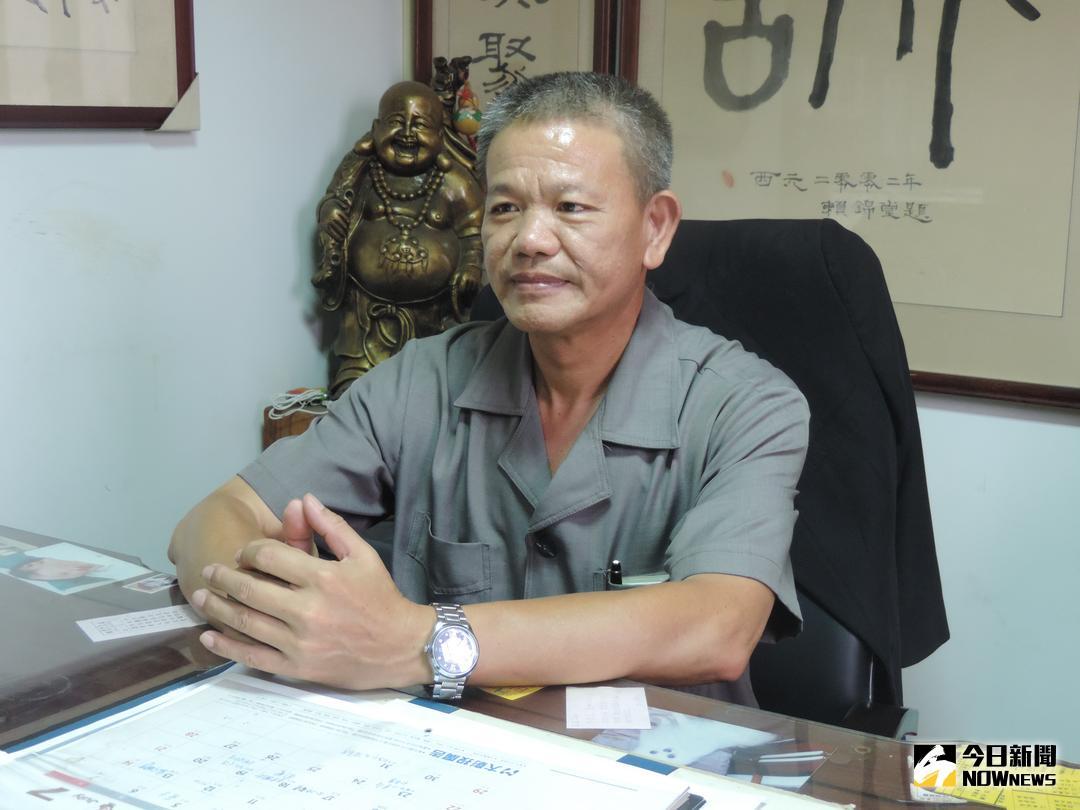 ▲榮民李正喜退役後創業有成，允諾將優先錄用退除役官兵加入就業的行列。（圖／記者陳雅芳攝，2018.07.11\\)