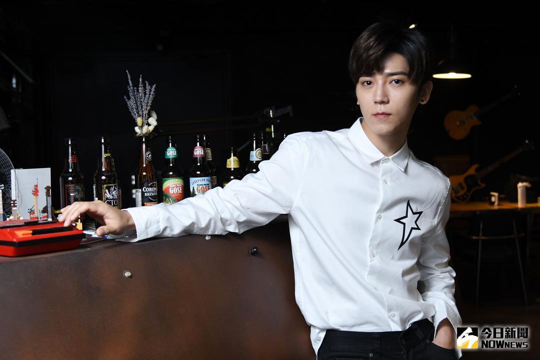 ▲畢書盡透露高雄場演唱會秀「肌情」有條件。（圖／記者林調遜攝 , 2018.05.12）