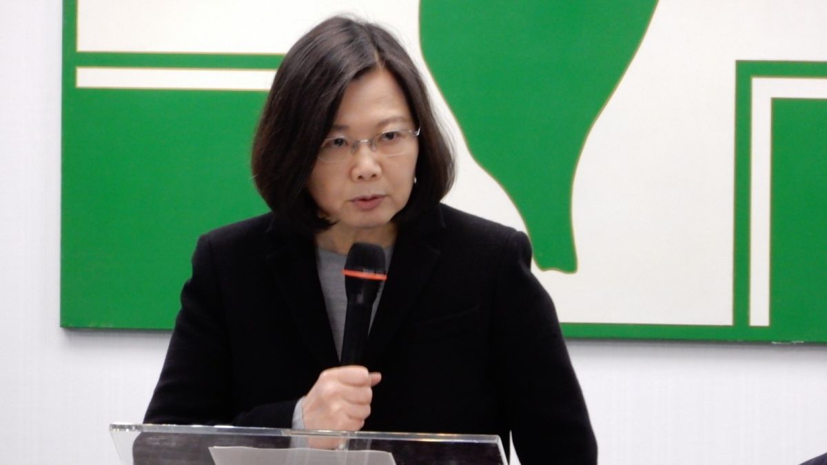 ▲民進黨主席蔡英文，本週日將親自主席民進黨全國黨代表大會。（資料照／記者陳弘志攝）