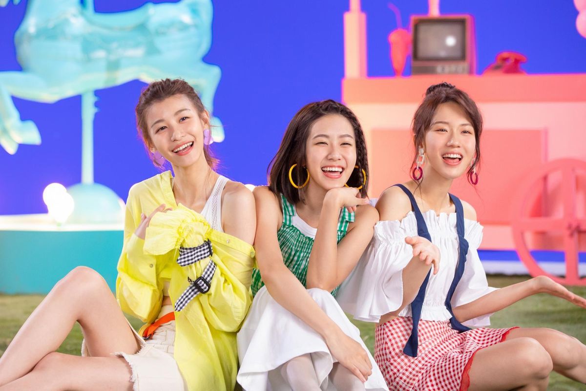 ▲ALL-RANGE由團員Fion孫睿、Una妤涵和Tina亭蘭三位女孩所組成。（圖／日光橘子娛樂文創提供 , 2018.07.12）