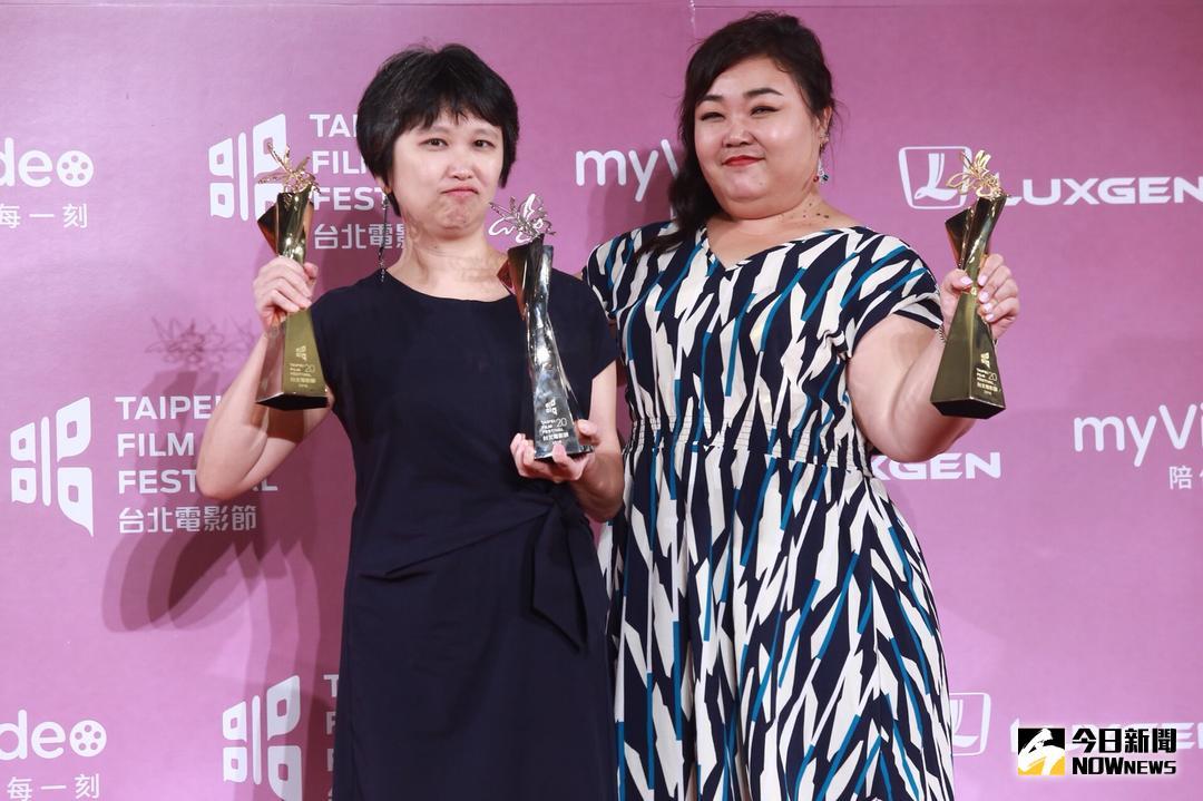 ▲《幸福路上》導演宋欣穎（左）獲得台北電影獎「百萬首獎」。（圖／NOWnews攝影中心，2018.07.14）