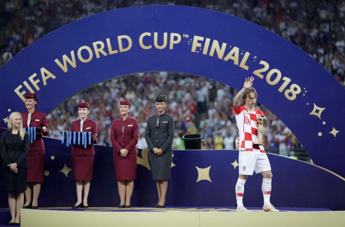 ▲新科金球獎得主Luka Modric（圖／美聯社／達志影像）