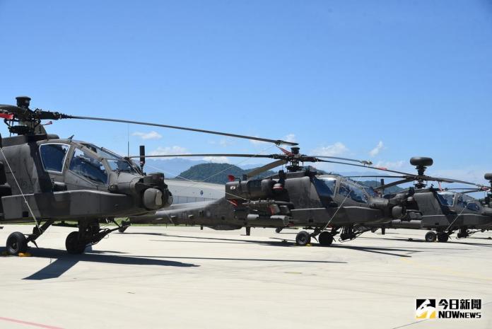 ▲AH-64E攻擊直升機被國軍視為重層嚇阻重要利器。（圖／記者林柏年攝 \\)