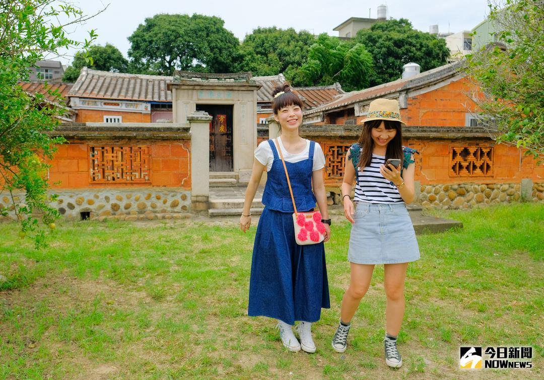 ▲新埔文化古蹟「潘屋」位居螃蟹穴風水寶地，獲文化部五千萬補助，將串聯三街六巷九宗祠，結合人文觀光。（圖／記者誾宣震攝 , 2018.07.17）