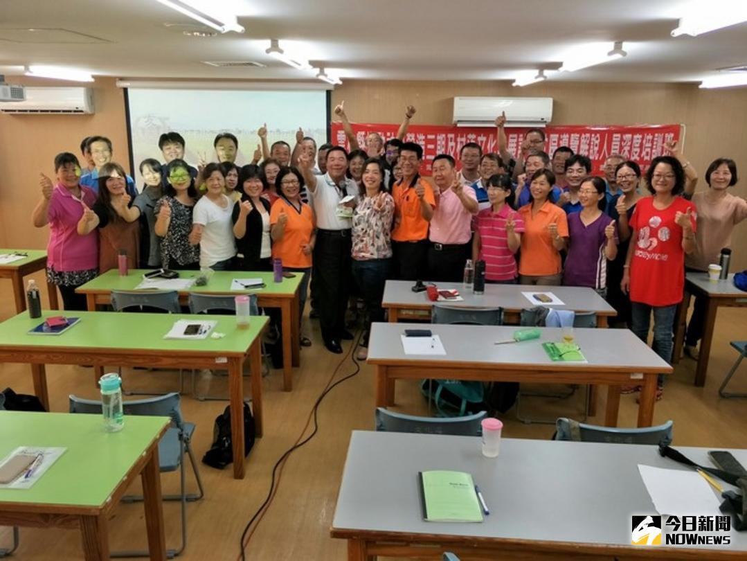 ▲107年度雲林縣社區導覽解說人員深度培訓課程，通過率達99.9%。（圖／記者洪佳伶攝 , 2018.07.17\\)