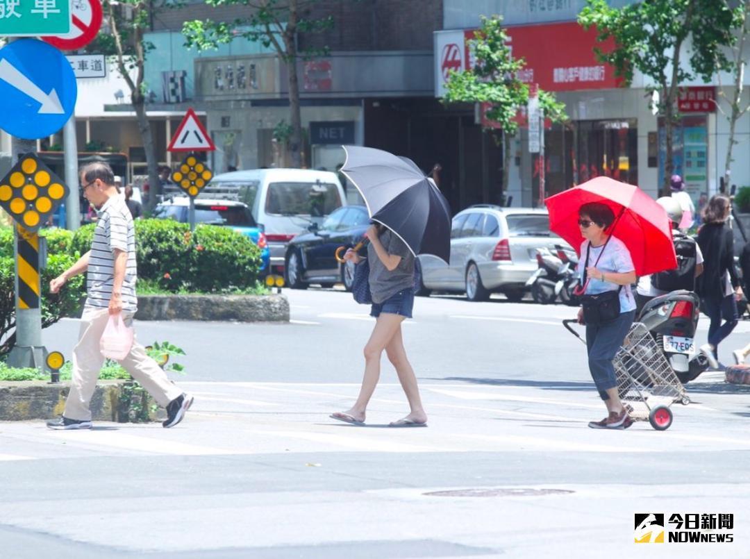 ▲隨著暑假到來，好天氣的高溫真的燙到快變紫色，繼日前桃園蘆竹飆出39.1度的高溫後，今（3）日桃園蘆竹又再度於中午飆上39.2度。（圖／NOWnews 資料圖片）